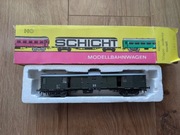 Model kolej zielony wagon osobowy Schicht unikat