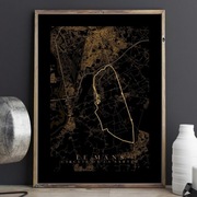 Le Mans / Circuit de la Sarthe tor F1 50x70 plakat