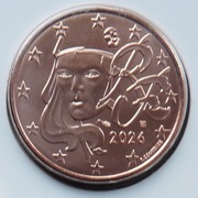 FRANCJA 2026 5 CENTÓW UNC !!!!!!!!!!
