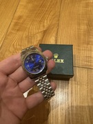 zegarek rolex arabic blue