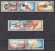Znaczki używany  Fauna Ryby 1987  z Mongolia