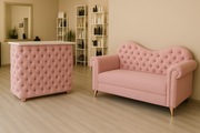 ZESTAW RECEPCJA / LADA + SOFA CHESTERFIELD II GLAMOUR