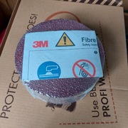 Fibra 3M Dysk fibrowy 782C 125 P36+ CUBITRON 25szt. -FAKTURA bez Vat