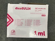 DicoSulin strzykawki insulinowe 1 ml 0.4x13 mm 140 szt