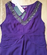 Sukienka suknia Marks&Spencer M&S 14/42 Sylwester nowa, śliczna