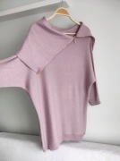 Mohito Wrzosowy długi sweter r L