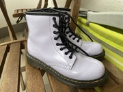 Dr Martens 33, buty dziecięce damskie, fioletowe