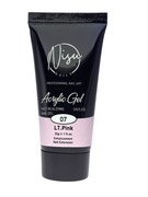 Żel Akrylowy UV/LED Nisu Nails Acrylic Gel Pink 30g Jasnoróżowy Budujący