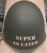 Hełm wojskowy na 40tkę 