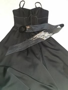 czarna   sukienka 36