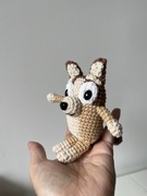 Pies Bluey, Bingo zabawka breloczek na szydełku