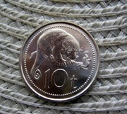 Papua Nowa Gwinea 10 Toea 2014r - Ładna