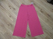 Gudrun Sjoden spodnie różowe we wzorek szerokie nogawki nowe _ M