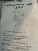 Fotel biurowy krzesło na kółkach czarne nowe