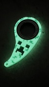 Brelok zawieszka Pixel Spin RADIOACITVE keyrambit keyspiner