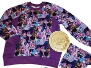 Wiosenny zestaw dresowy bawełniany Spodnie bluza K-POP Demon