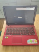 Kompletna obudowa, palmrest, ASUS F541U czerwona