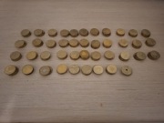 Monety 2 zł, 210 szt.