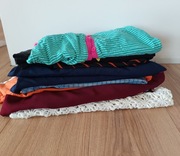 mega paka zestaw ubran damskich vintage retro 36S 38M koszulki bluzki