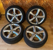 Alufelgi stalowe RH z oponami 225/40ZR18