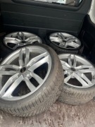 Felgi AVUS AF16 20” + opony zimowe Continental – stan idealny