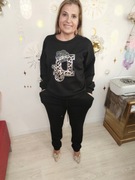 Piękny Dres * Sportowa elegancja *Cyrkonie * Masełko 42-46