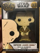FUNKO POP PIN - STAR WARS - 33 - SUPREME LEADER SNOKE - CUDNY - MUST HAVE