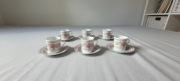 Filiżanki z chińskiej porcelany PRL