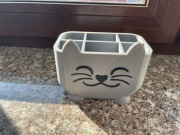 Organizer na kredki KOTEK PRZYBORNIK PIÓRNIK NA BIURKO DZIECKO DUŻY