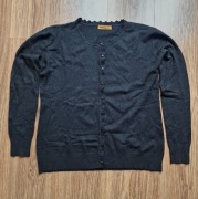 Milano Zone Kardigan Sweter Czarny