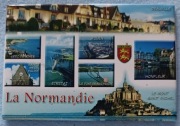 Magnes na lodówkę - pamiątka z Francji - La Normandie 78x55 