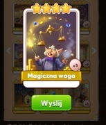 Magiczna waga / Coin Master karty