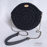Torebka ze sznurka bawełnianego 25cm 