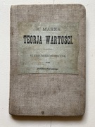Stanisław Piotrowski 1891 Teoria Wartości Marxa Marksa Karola Marx Marks