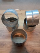 Nypel spiro 125  zestaw 5szt łącznik 