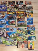 Zestaw instrukcji Lego: Star Wars, Ninjago, Batman i inne. 30 sztuk.