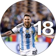 Pan Opłatek na tort - Piłka Nożna LIONEL MESSI