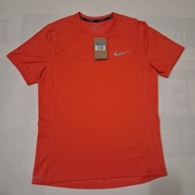 Koszulka Nike Runing DRI-FIT MILER roz. M pomarańczowa