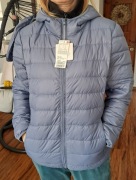 nowa szara cienka kurtka  rozmiar z metki 2XL ale to raczej M