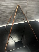 Miedziana piramida Medytacyjna z Szungit