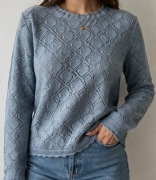 Sweter wiosenny damski S  elegancki