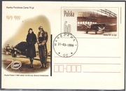 70 lat Lotu 1999r. samolot - Kartka Pocztowa