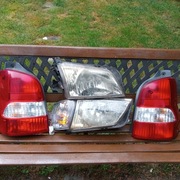 Lampa reflektor Mazda Demio lift przód tył