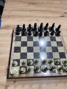 Szachy marmurowe ,recznie robione 30x30 cm