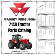 Masey Ferguson 7140 Tractors Catalog Katalog Części