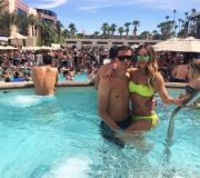 Kup 3 rzeczy zapłać za 2, Seledynowy strój kąpielowy H&m bikini xs 34 S 36