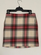 Mini spódniczka w kratę marki GANT