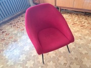 Fotel klubowy lata 60, PRL