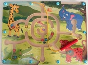 Zabawka drewniana labirynt edukacyjna Play Tive Junior 