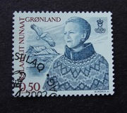 160b2 # Grenlandia 2002 Królowa Margrethe MI;GL386